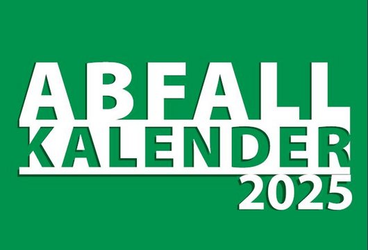 Abfallkalender 2025 jetzt zum Download bereit!